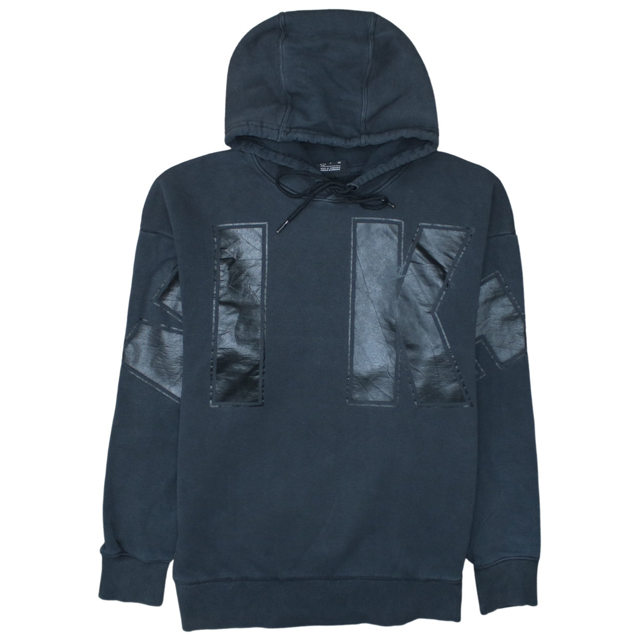 Nike Men's Black Pullover Hoodie S Fleece Graphic Logo Sweatshirt