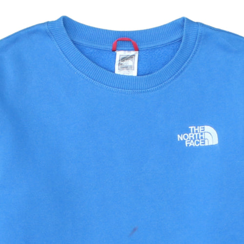 The North Face Boys Blue Cotton Pullover Sweatshirt XL 18-20 Years