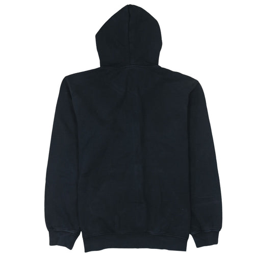 Champion Women's Black Full Zip Hoodie L Cotton Classic Fit