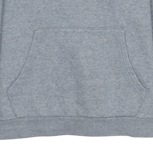Champion Boys Grey Hoodie 15-16 Years Pullover Fleece Logo Sweatshirt
