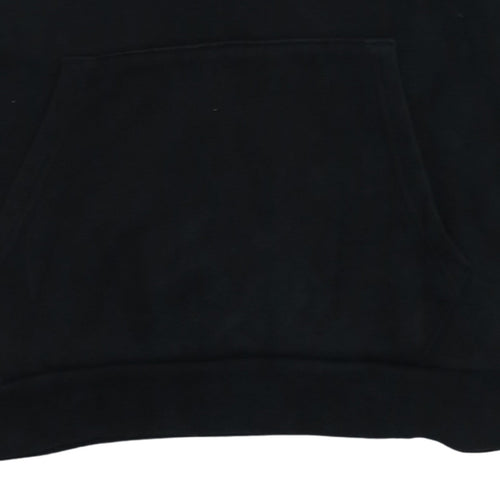 Puma Men's Black Pullover Hoodie Medium Fleece Sweatshirt