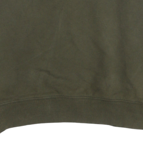 Tommy Hilfiger Men's Green Embroidered Logo Sweatshirt Size M