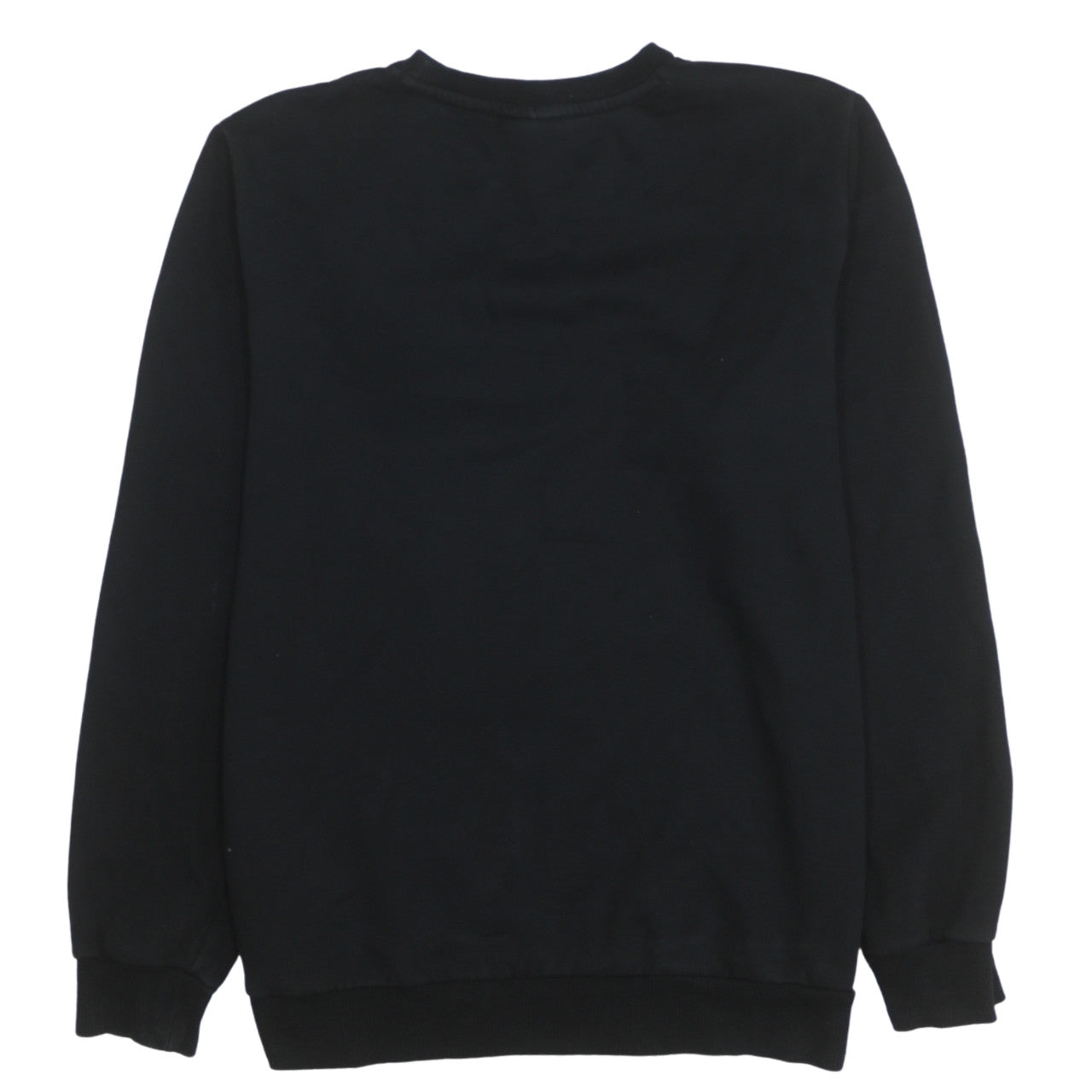 Puma Men's Black Crew Neck Sweatshirt Size M Regular Fit