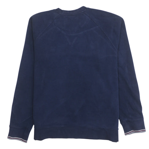 FILA Men's Blue Crew Neck Pullover Sweatshirt Size M