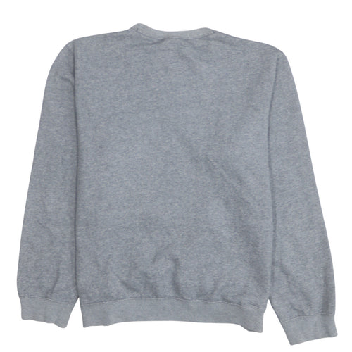 Champion Men's Grey Medium Pullover Sweatshirt Logo Graphic