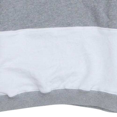 Champion Men's Grey Medium Pullover Sweatshirt Logo Graphic