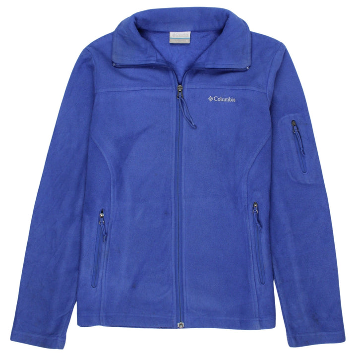Columbia Women's Blue XS Fleece Full Zip Outdoor Active Jacket