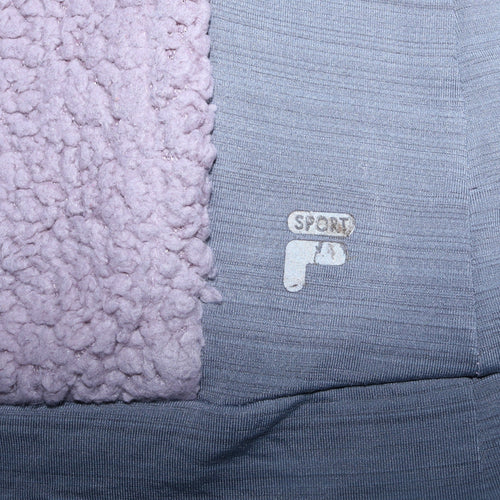 Fila Women Pink Fleece Full Zip Sport Jacket Size S