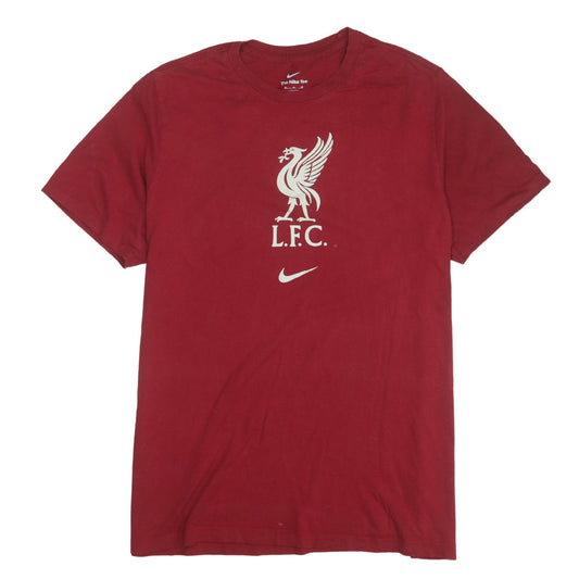 Nike Men's Red Liverpool FC Graphic Short Sleeve T-Shirt XL