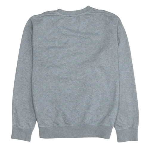 Nike Men's Grey Crew Neck Pullover Sweatshirt Size S