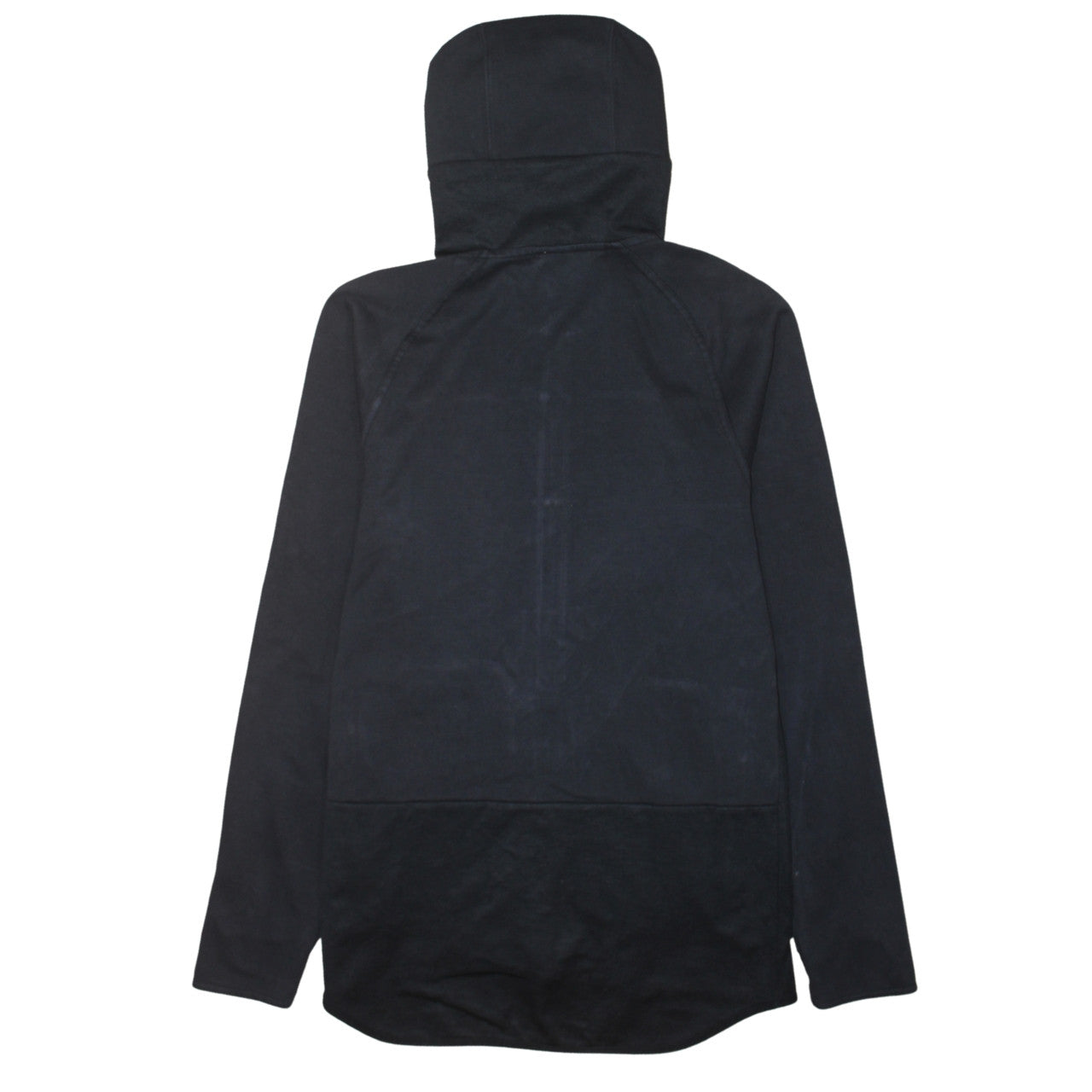 Nike Men's Black Full Zip Hoodie Small Sportswear Cotton Blend