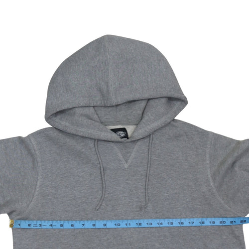Dickies Men's Grey Pullover Hoodie Medium Regular Fit Fleece