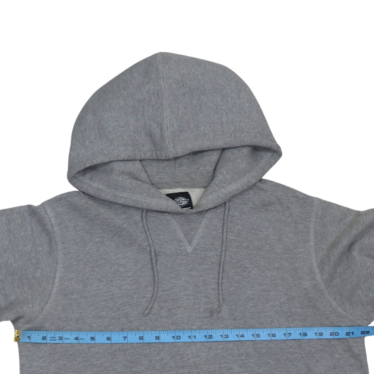 Dickies Men's Grey Pullover Hoodie Medium Regular Fit Fleece