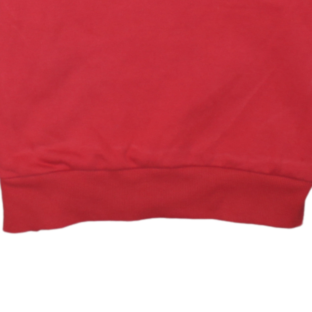 Adidas Men's Red Crew Neck Pullover Sweatshirt Size S Essentials