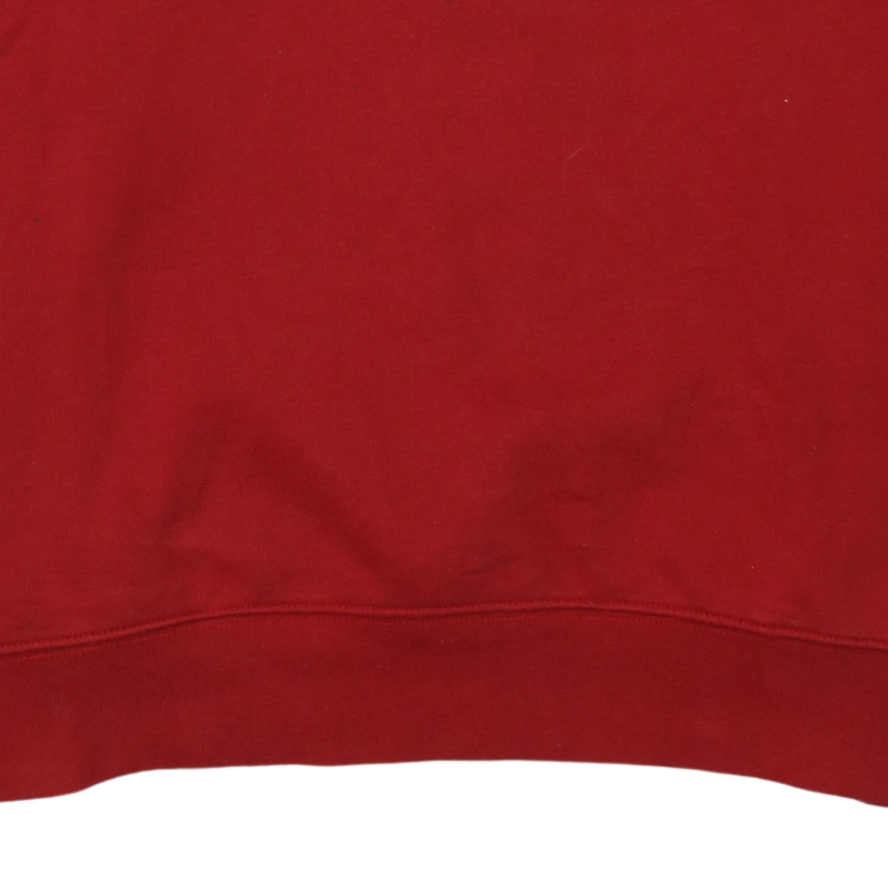 FILA Men’s Red Pullover Hoodie L Logo Fleece Sportswear