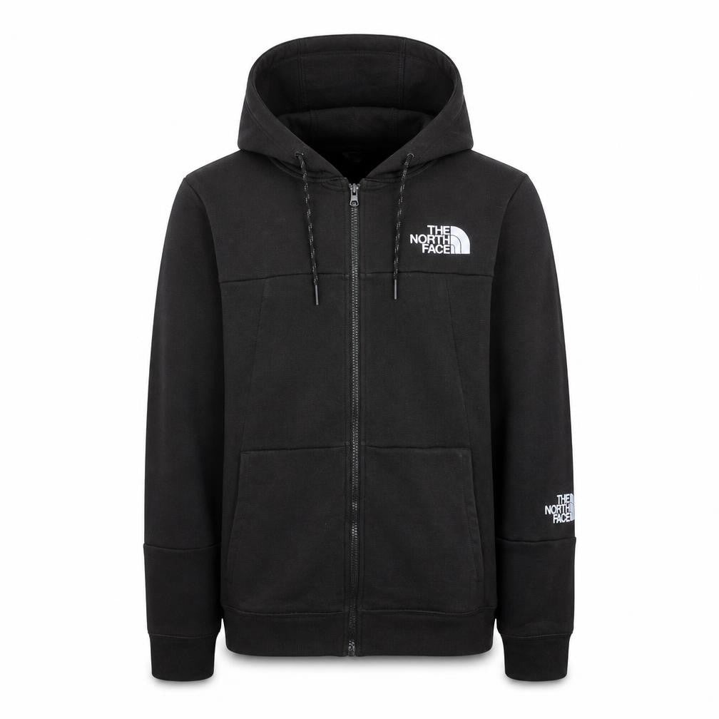The North Face Men's Black Full Zip Hoodie Size S Outdoor Fleece
