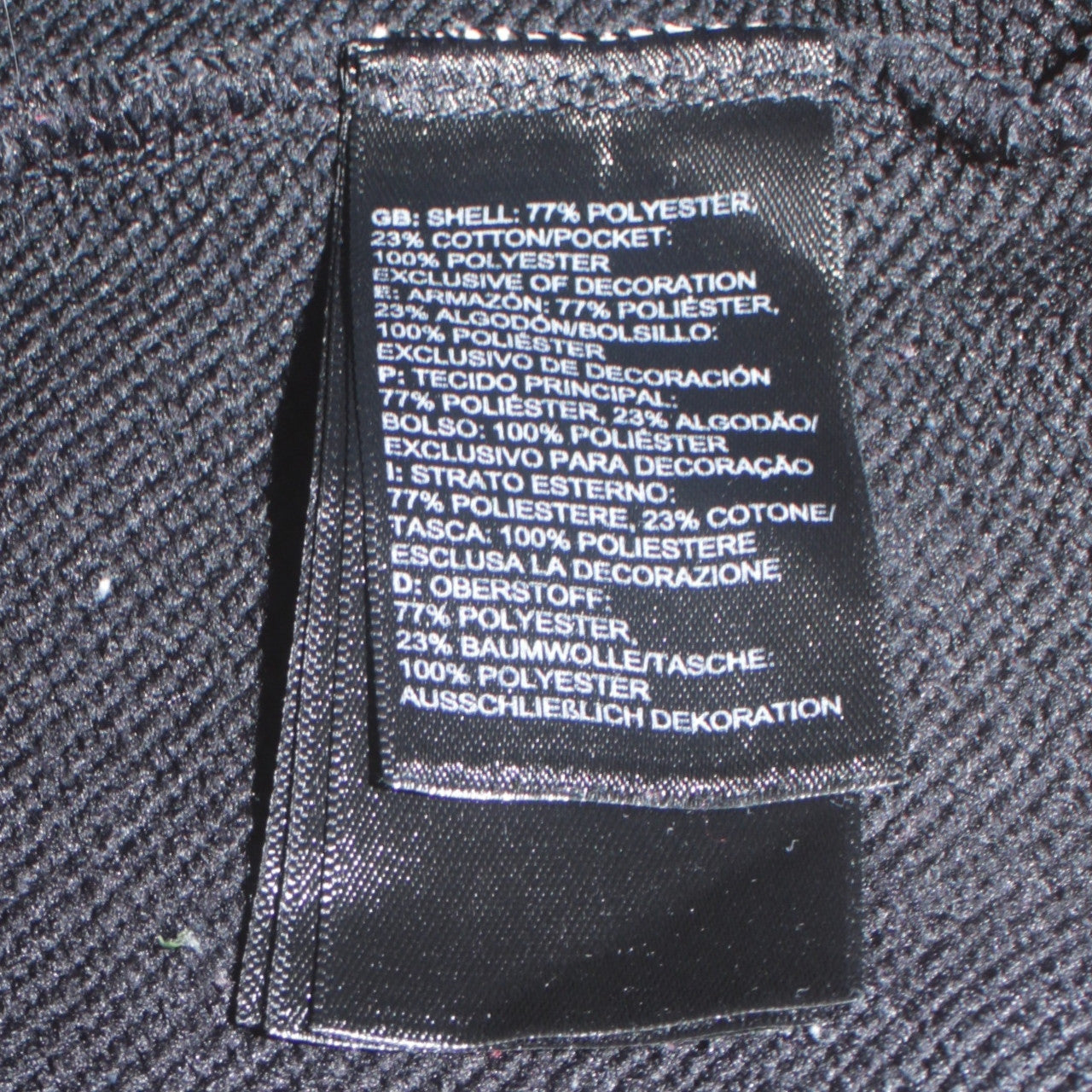 The North Face Men's Black Full Zip Hoodie Size S Outdoor Fleece