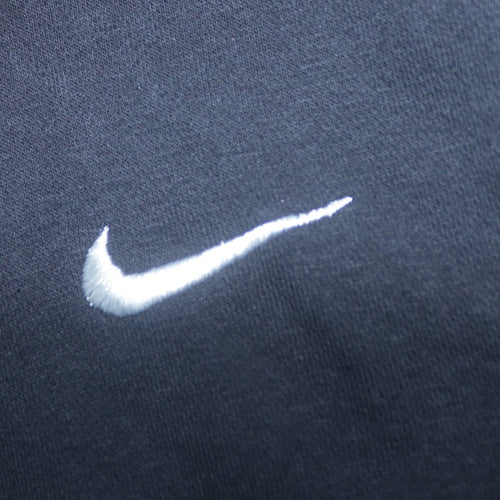 Nike Men's Black Small Pullover Hoodie Fleece Embroidered Logo