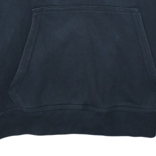 Nike Men's Black Small Pullover Hoodie Fleece Embroidered Logo