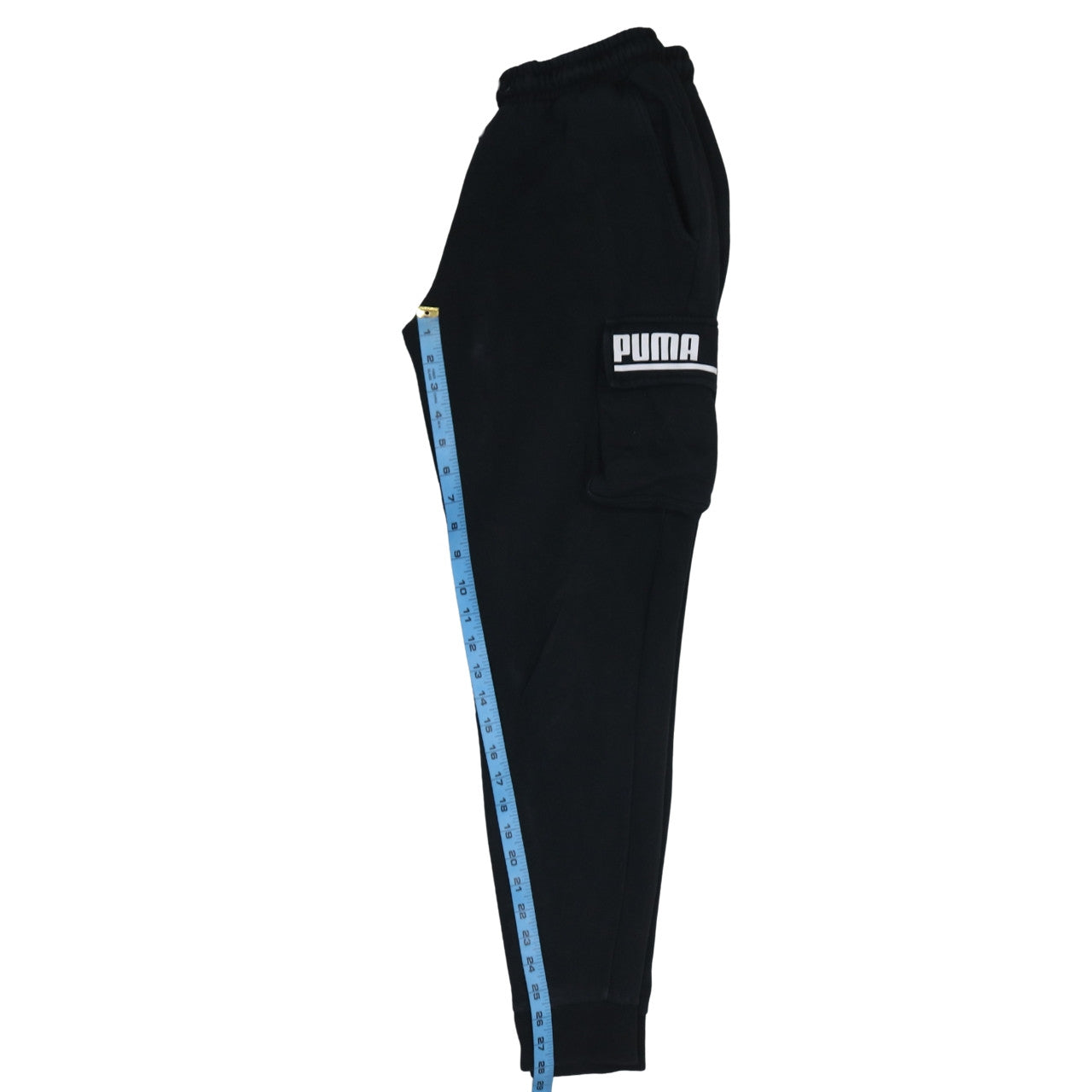 Puma Men's Black Regular Fit Jogger Fleece Sweatpants S