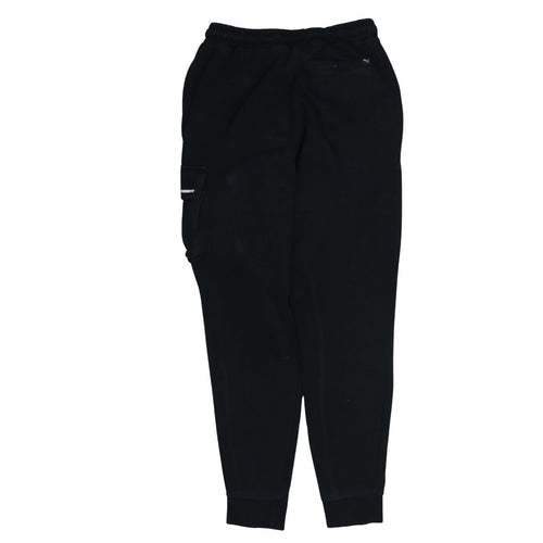 Puma Men's Black Regular Fit Jogger Fleece Sweatpants S
