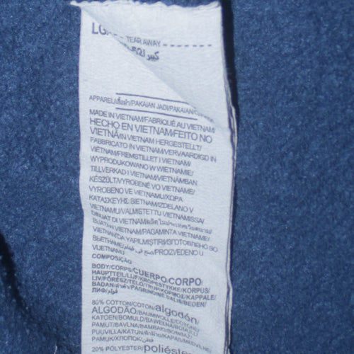 Under Armour Men’s Blue Full Zip Hoodie Size L Relaxed Fit