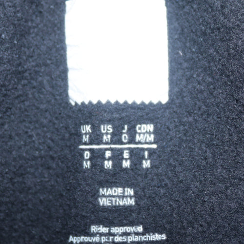 Adidas Men's Black Pullover Hoodie M Trefoil Logo Fleece Sweatshirt