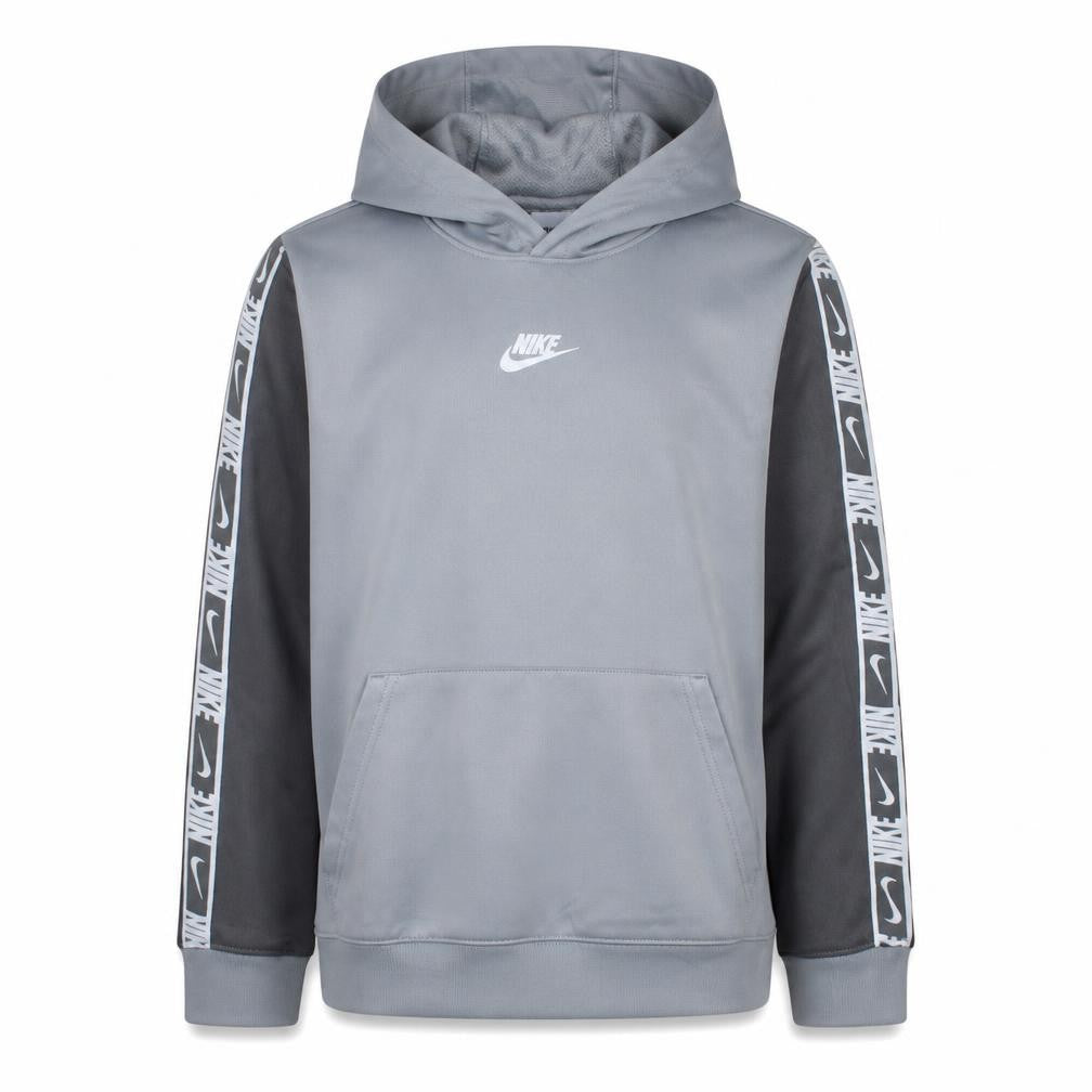 Nike Boys Grey Dri-FIT Pullover Hoodie L 147-158cm Sportswear