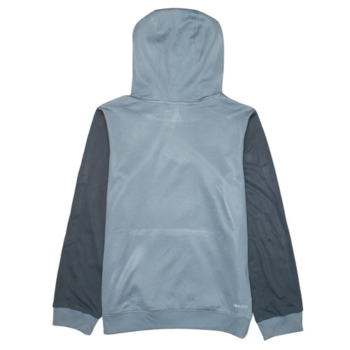 Nike Boys Grey Dri-FIT Pullover Hoodie L 147-158cm Sportswear