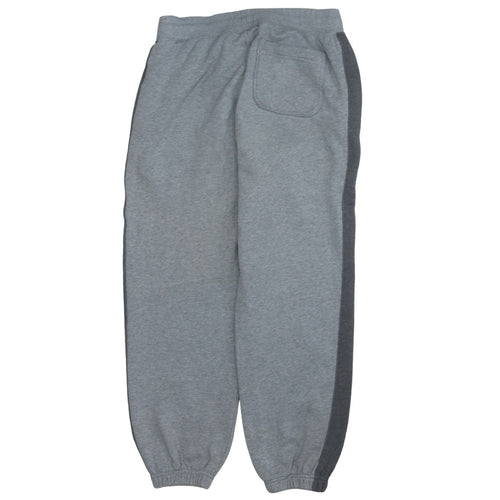 Nike Air Men's Grey Sweatpants M Regular Fit Elastic Waist