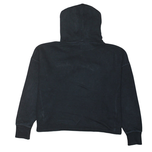 Champion Girls Black Hoodie X-Large 13-14 Years Cotton Pullover Logo Sweatshirt