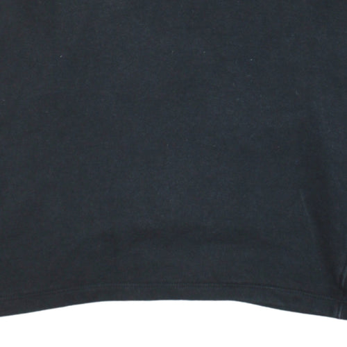 Champion Girls Black Hoodie X-Large 13-14 Years Cotton Pullover Logo Sweatshirt