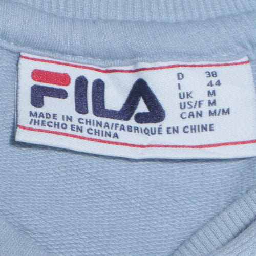 FILA Men's Blue Crew Neck Pullover Sweatshirt Size M