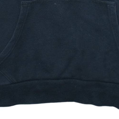 Puma Men Black Pullover Hoodie M Regular Fit Fleece Sportswear