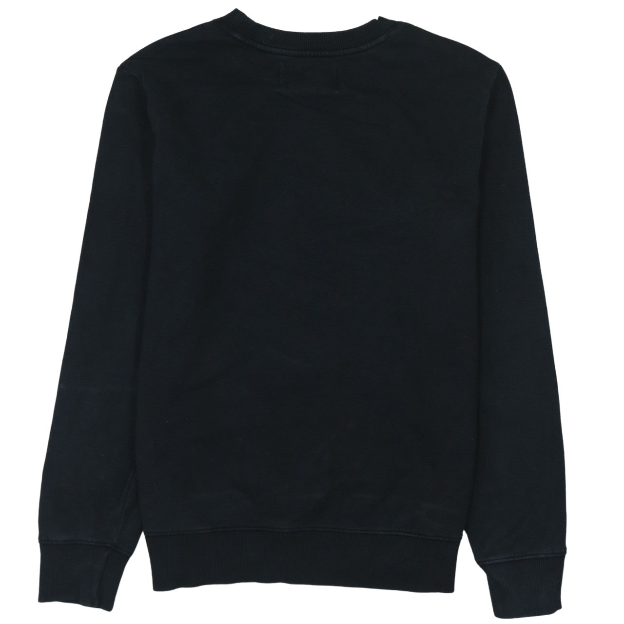 Calvin Klein Jeans Women's Black Logo Cotton Sweatshirt Size L