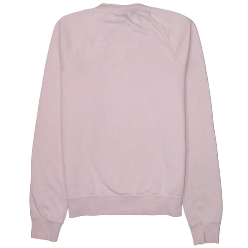 Nike Womens Pink Crew Neck Pullover Sweatshirt XS Cotton Blend