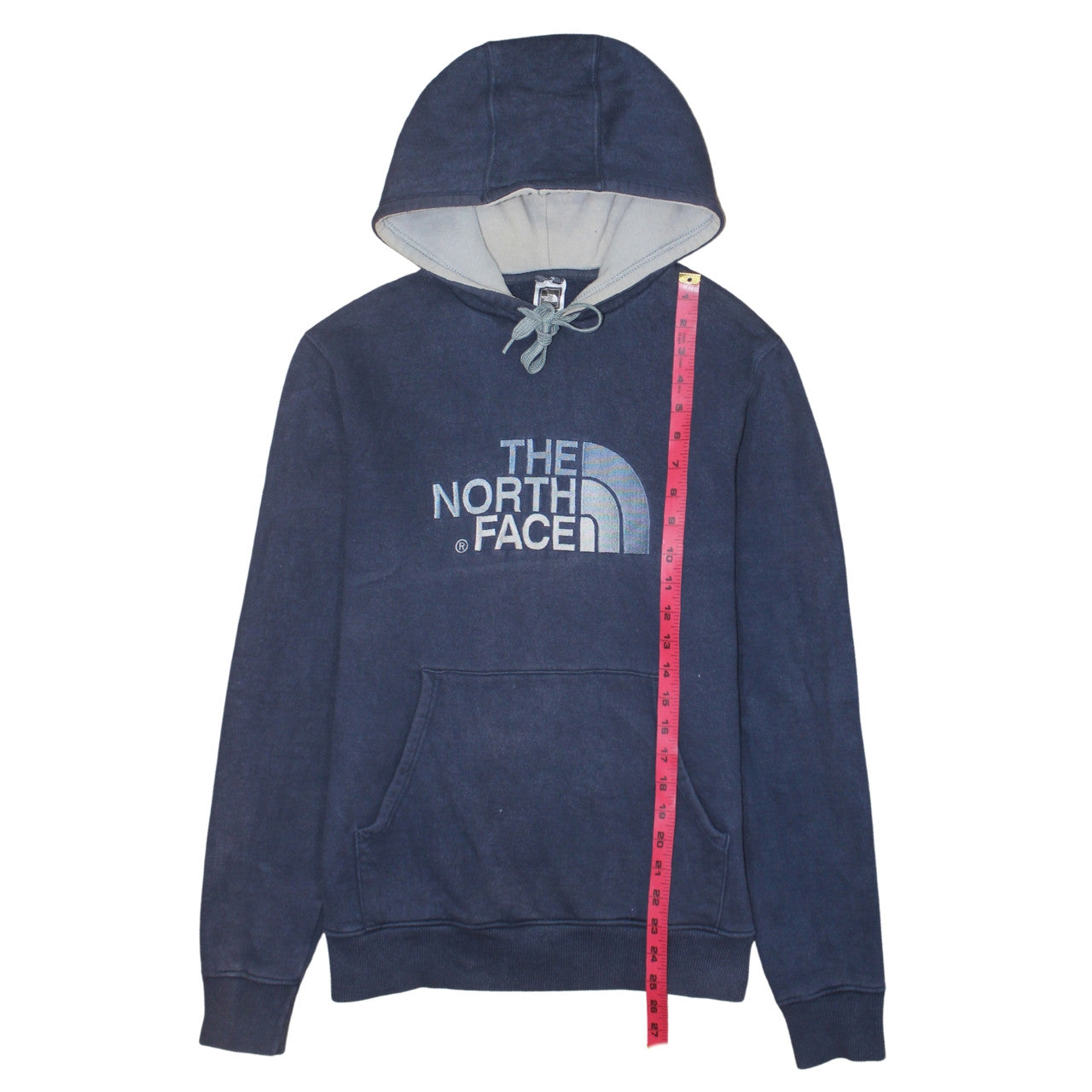 The North Face Men's Blue Pullover Hoodie Size S Outdoor Fleece