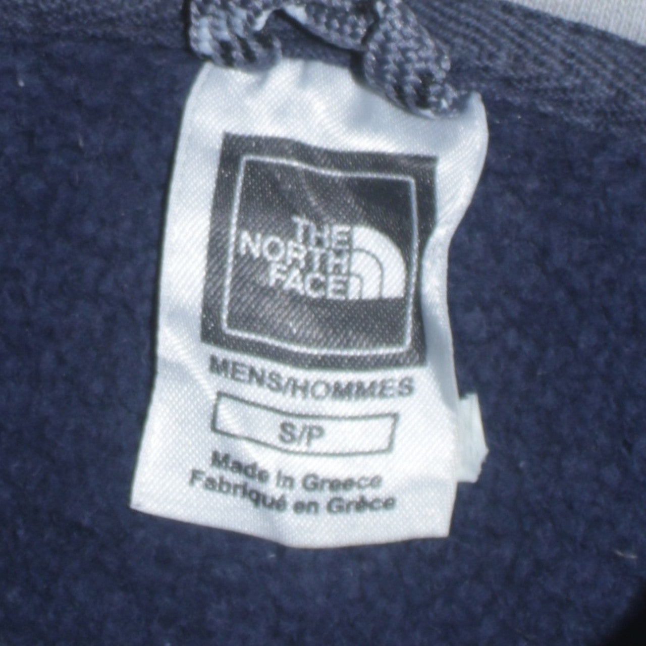 The North Face Men's Blue Pullover Hoodie Size S Outdoor Fleece