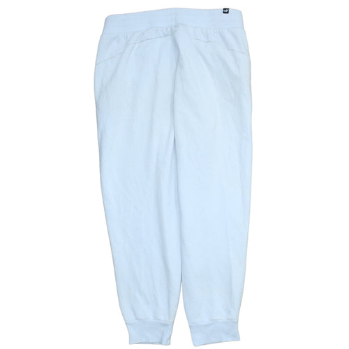Puma Women Light Blue Jogger Sweatpants XL Cotton Blend Casual