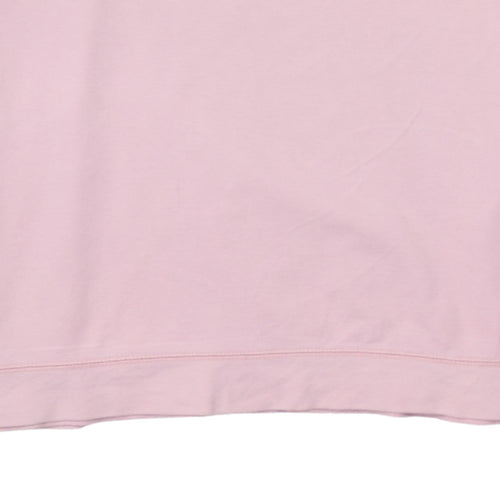 Puma Womens Pink Polo Shirt XL Short Sleeve Cotton Blend