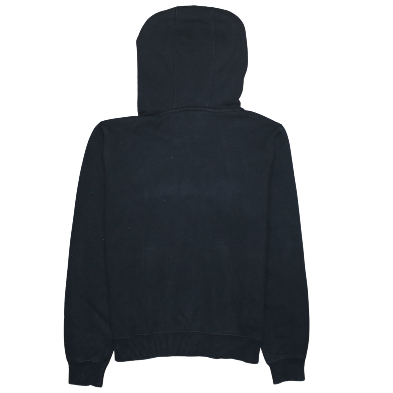 Champion Womens Black XS Pullover Hoodie Cotton Logo Hooded Sweatshirt