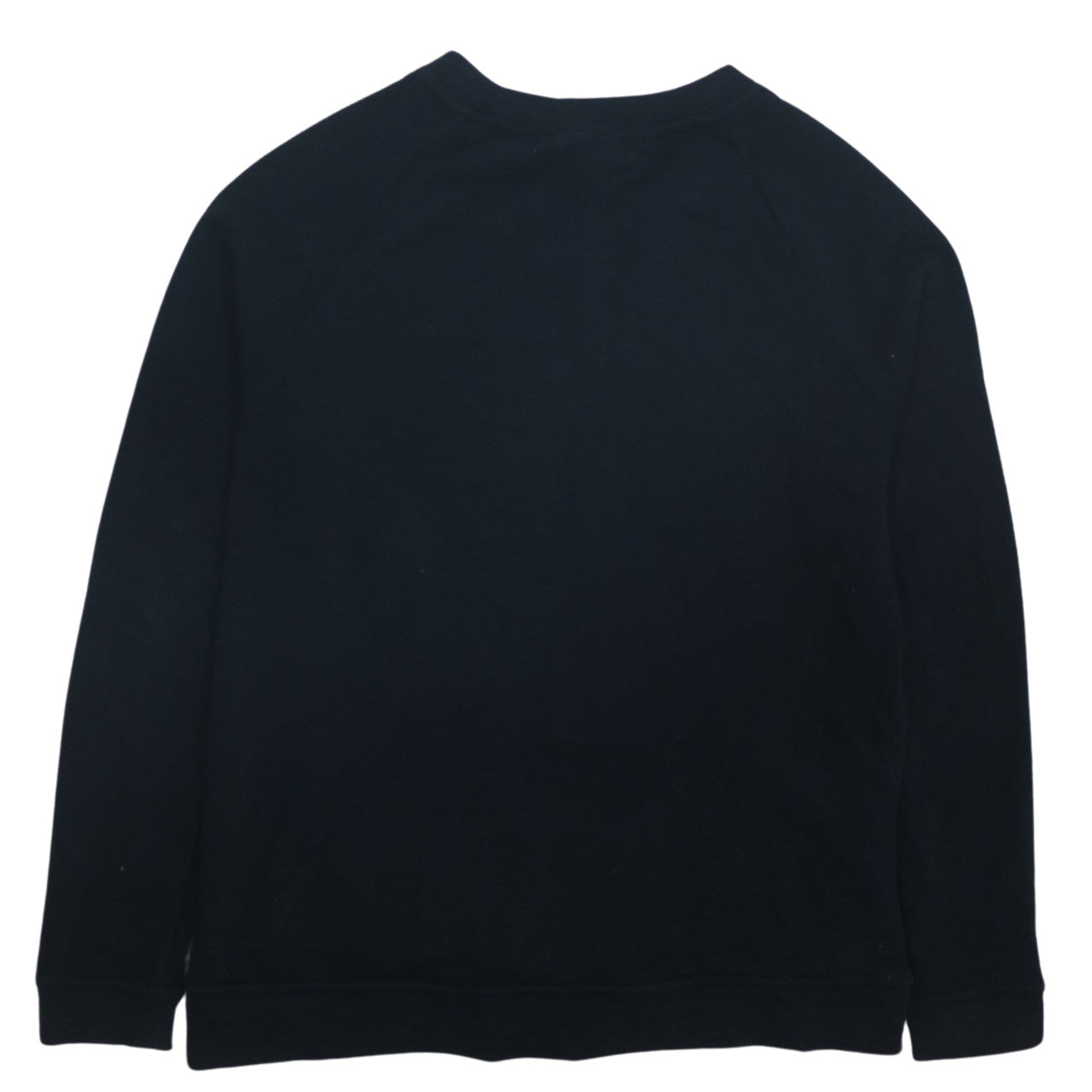 Nike Womens Black Small Pullover Crew Neck Logo Sweatshirt