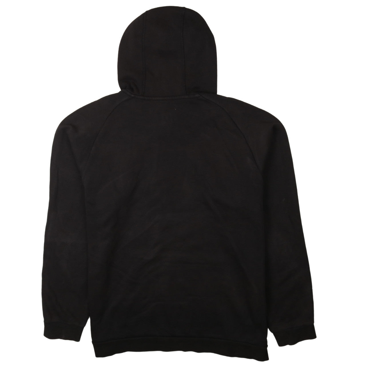 Adidas Womens Black XL Pullover Hoodie with Logo and Pockets
