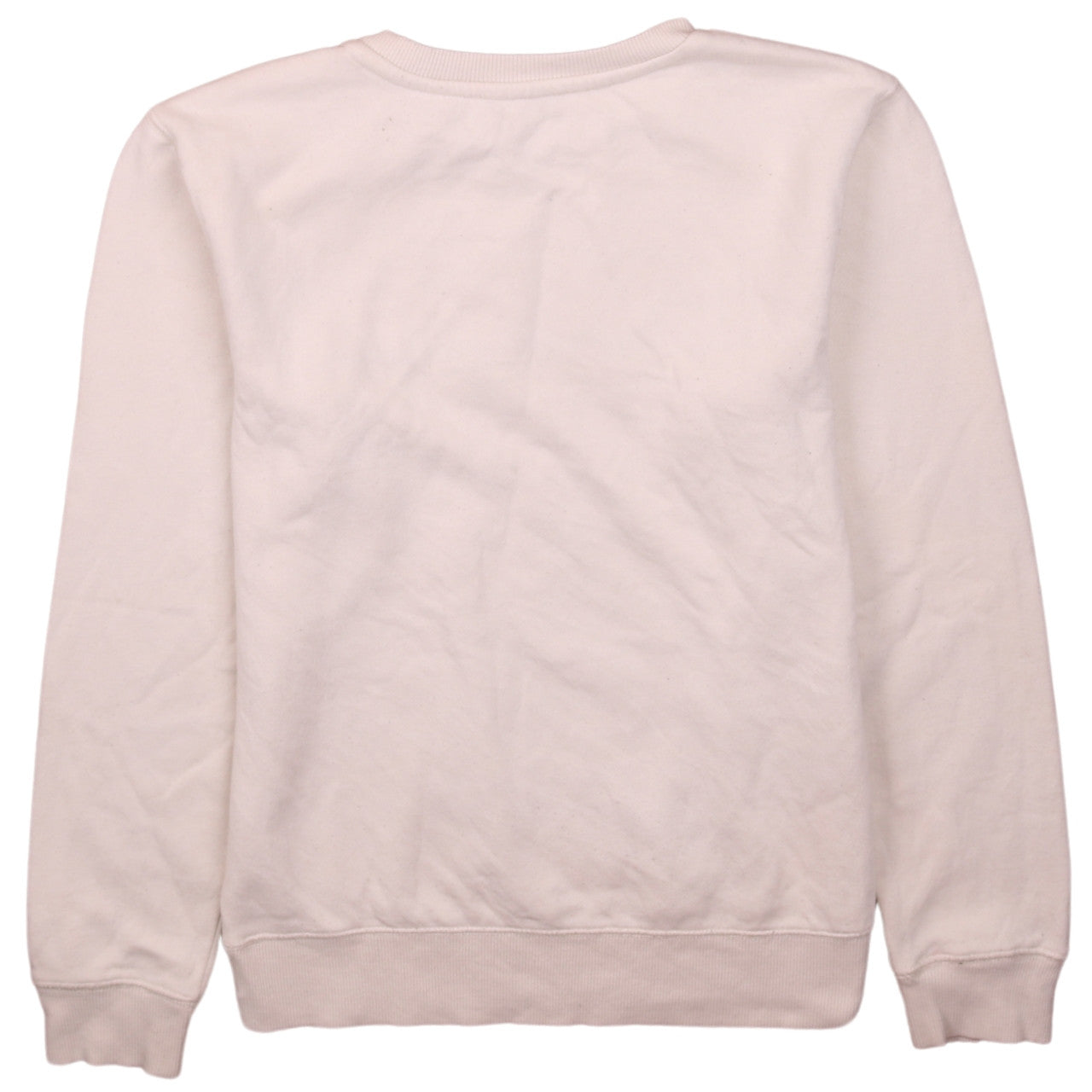 Champion Boys Beige Pullover Sweatshirt L Embroidered Logo Crew Neck