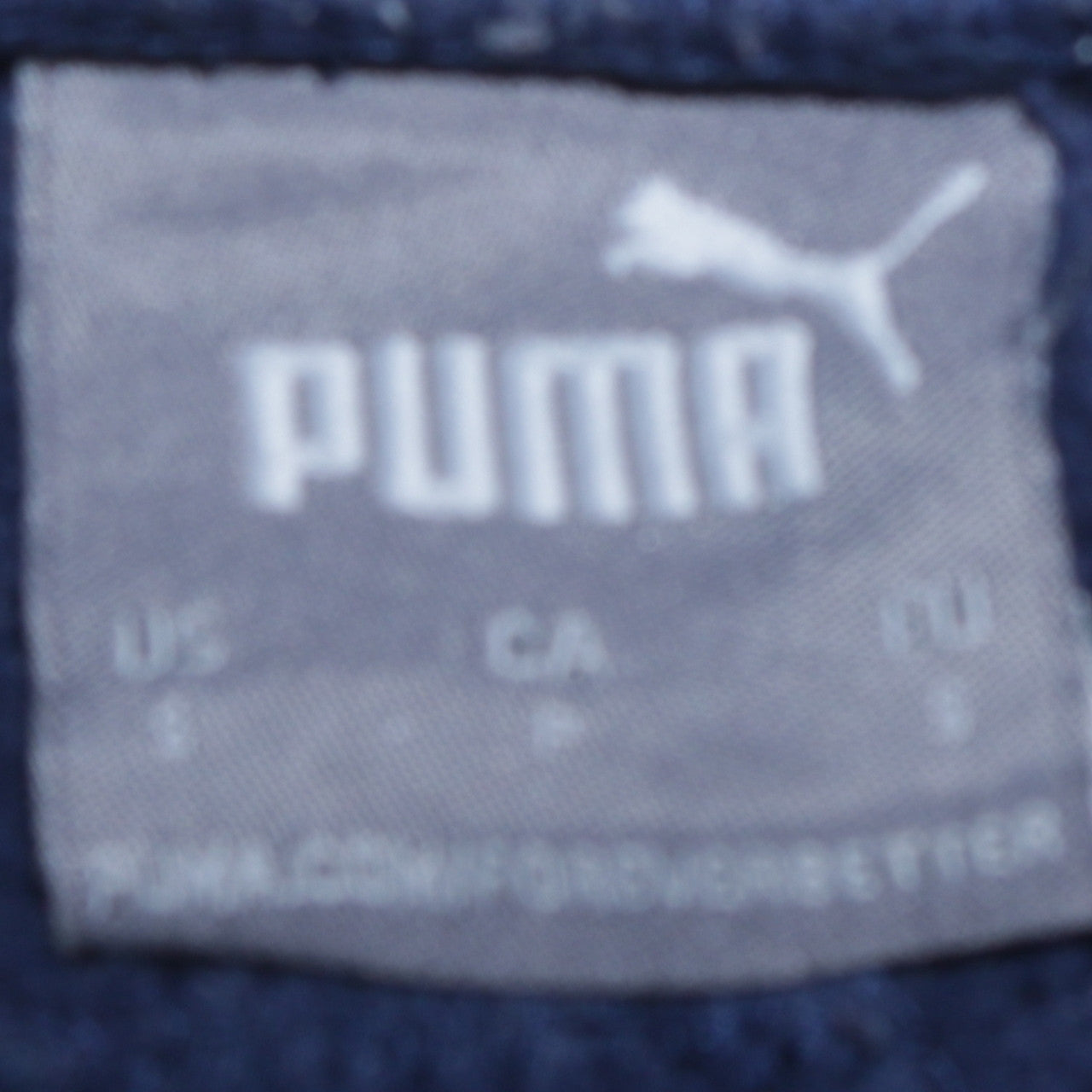 Puma Men's Blue Jogger Sweatpants Size S Regular Fit