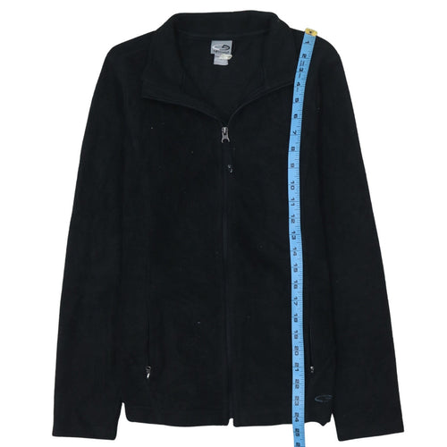 Champion Women's Black Fleece Full Zip Jacket Size S