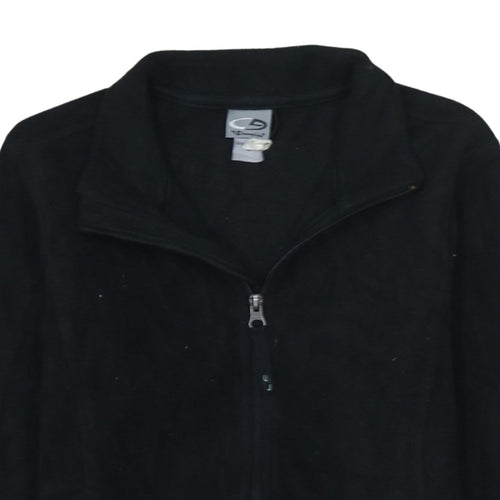 Champion Women's Black Fleece Full Zip Jacket Size S