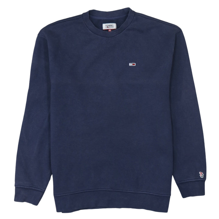 Tommy Jeans Men Blue M Crew Neck Pullover Sweatshirt