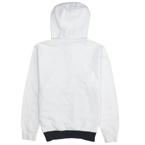 Nike Women's Black & White Half Zip Hoodie Small Sweatshirt