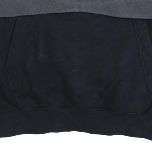 Nike Women's Black & White Half Zip Hoodie Small Sweatshirt
